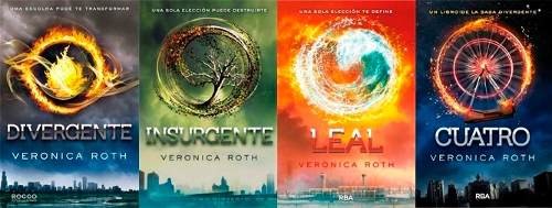  saga divergente libros cuatro