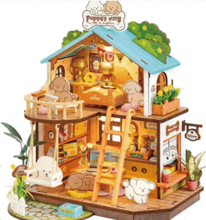ROLIFE DIY MINI HOUSE PUPPY'S COZY VILLA