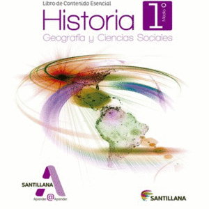 PACK HISTORIA, GEOGRAFA Y CIENCIAS SOCIALES 1 MEDIO APRENDER @ APRENDER (LIBRO DE ESTUDIO + LIBRO