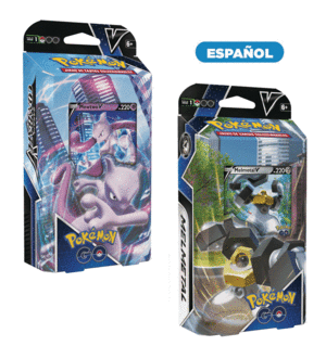 POK�MON GO V BATTLE DECK MELMETAL / MEWTWO ESPA�OL