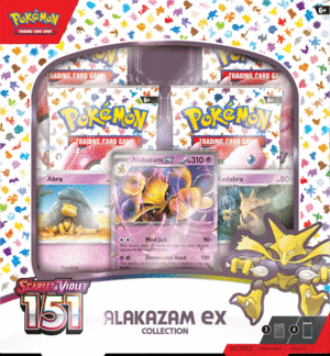 ALAKAZAM EX COLECCTION SCARLET & VIOLET�151 (INGLES)