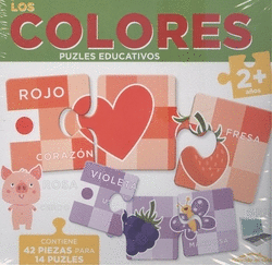 LOS COLORES (2+ A�OS) - APRENDO EN CASA - PUZLES EDUCATIVOS (42 PIEZAS PARA 14 P