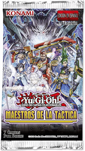 YU-GI-OH -SOBRE BOOSTER BOX - MAESTROS DE LA TACTICA