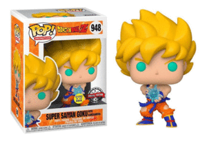 FUNKO POP! DRAGON BALL - SERIE DE TV - S9- SS GOKU W/ KAMEHAMEHA WAVE
