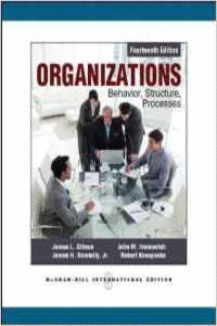 ORGANIZATIONS: BEHAVIOR, STRUCTURE, PROCESSES