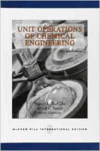 UNIT OPERATIONS OF CHEMICAL ENGINEERING