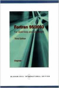 FORTRAN 95-2003 FOR SCIENTISTS AND ENGINEERS
