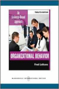 ORGANIZATIONAL BEHAVIOR