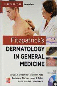 FITZPATRICK'S DERMATOLOGY IN GENERAL MEDICINE 2 VOLS.(+DVD-ROM).8� ED.