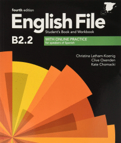 ENGLISH FILE 4TH EDITION B2.2. STUDENT'S BOOK AND WORKBOOK WITHOUT KEY PACK