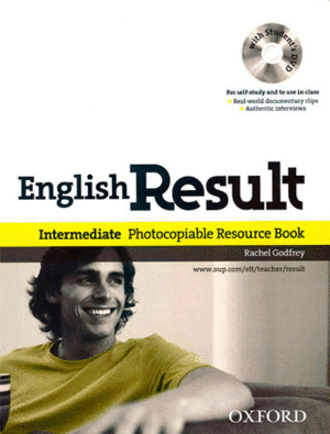 ENGLISH RESULT INTERMEDIATE: PHOTOCOPIABLE RESOURCE BOOK & DVD PACK EDITION 10