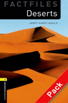 OXFORD BOOKWORMS. FACTFILES STAGE 1: DESERTS CD PACK EDITION 08