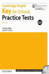 KEY FOR SCHOOLS PRACTICE TESTS: WITH KEY PACK