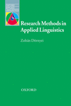 OXFORD APPLIED LINGUISTICS: RESEARCH METHODS IN APPLIED LINGUISTICS