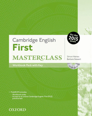 CERTIFICATE IN ADVANCED ENGLISH MASTERCLASS WORKBOOK WITH ANSWER KEY PACK EXAM 2