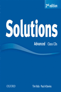 SOLUTIONS ADVANCED: CLASS CD 2ND EDITION (3)
