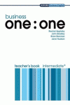 BUSINESS ONE TO ONE INTERMEDIATE : TEACHER'S BOOK