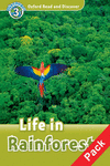 OXFORD READ & DISCOVER. LEVEL 3. LIFE IN RAINFORESTS: AUDIO CD PACK