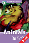 OXFORD READ & DISCOVER. LEVEL 4. ANIMALS IN ART: AUDIO CD PACK