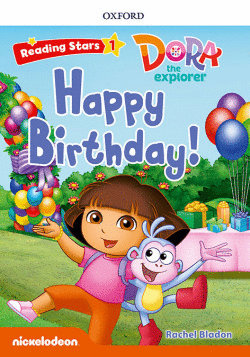 DORA THE EXPLORER HAPPY BIRTHDAY READING STARS 1 WITH MP3