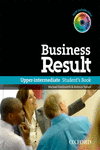 BUSINESS RESULT UPPER-INTERMEDIATE: STUDENT'S BOOK WITH DVD-ROM AND ONLINE WORKB