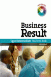 BUSINESS RESULT UPPER-INTERMEDIATE: TEACHER'S BOOK AND DVD PACK
