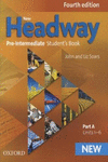 NEW HEADWAY PRE-INTERMEDIATE: STUDENT'S BOOK A 4TH EDITION