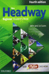 NEW HEADWAY BEGINNER: STUDENT'S BOOK AND WORKBOOK WITHOUT ANSWER KEY PACK 4TH ED