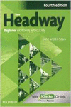 NEW HEADWAY BEGINNER: WORKBOOK AND ICHECKER WITHOUT KEY 4TH EDITION