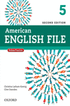 AMERICAN ENGLISH FILE 5: STUDENT'S BOOK PACK 2 EDICIN
