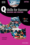 Q SKILLS FOR SUCCESS (2ND EDITION). READING & WRITING INTRODUCTORY. STUDENT'S BO