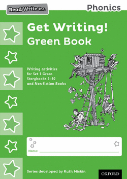 PACK 10 READ WRITE INC.PHONICS:GET WRITING! GREEN BOOK PACK