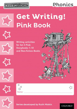 PACK 10 READ WRITE INC.PHONICS:GET WRITING PINK BOOK