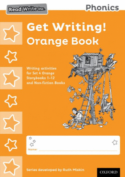 PACK 10 READ WRITE INC.PHONICS:GET WRITING ORANGE BOOK