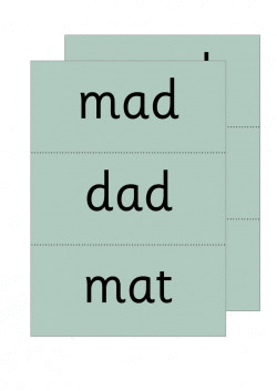 READ WRITE INC.PHONICS:GREEN WORD CARDS
