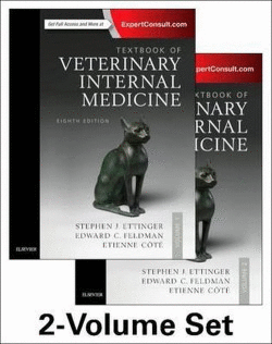 TEXTBOOK OF VETERINARY INTERNAL MEDICINE EXPERT CONSULT.(8TH EDITION)