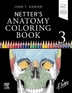 NETTER`S ANATOMY COLORING BOOK.(3RD EDITION) 2021