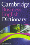 CAMBRIDGE BUSINESS ENGLISH DICTIONARY