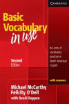 VOCABULARY IN USE BASIC STUDENT'S BOOK WITH ANSWERS 2ND EDITION