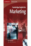 CAMBRIDGE ENGLISH FOR MARKETING STUDENT'S BOOK WITH AUDIO CD