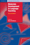 MATERIALS DEVELOPMENT IN LANGUAGE TEACHING 2ND EDITION
