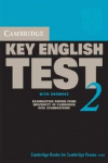 CAMBRIDGE KEY ENGLISH TEST 2 STUDENT'S BOOK WITH ANSWERS 2ND EDITION