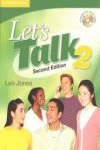 LET'S TALK LEVEL 2 STUDENT'S BOOK WITH SELF-STUDY AUDIO CD 2ND EDITION