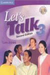 LET'S TALK LEVEL 3 STUDENT'S BOOK WITH SELF-STUDY AUDIO CD 2ND EDITION