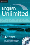 ENGLISH UNLIMITED ELEMENTARY COURSEBOOK WITH E-PORTFOLIO