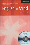 ENGLISH IN MIND 1 WORKBOOK WITH AUDIO CD/CD ROM