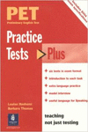 PET PRACTICE TESTS PLUS 1 WITK KEY