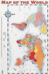 (POSTER).MAP OF THE WORLD