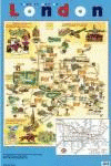 (POSTER).TOURIST MAP OF LONDON