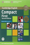 COMPACT FIRST STUDENT'S BOOK PACK (STUDENT'S BOOK WITH ANSWERS WITH CD-ROM AND C